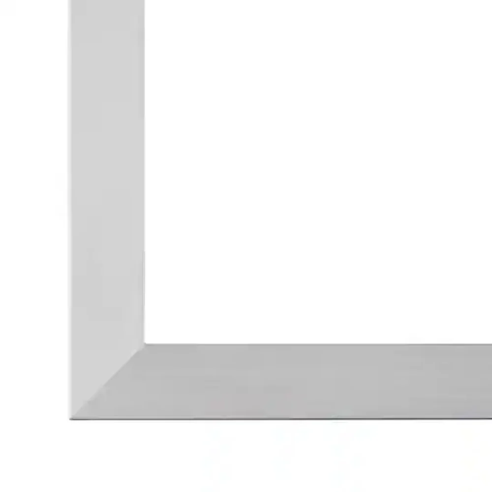 Studio Décor Belmont Metallic Silver Gray Floating Rectangle Frames Bundle of 4